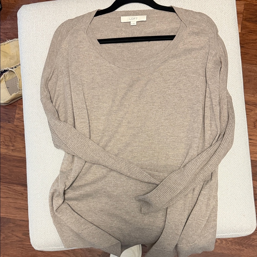 LOFT Beige Sweater